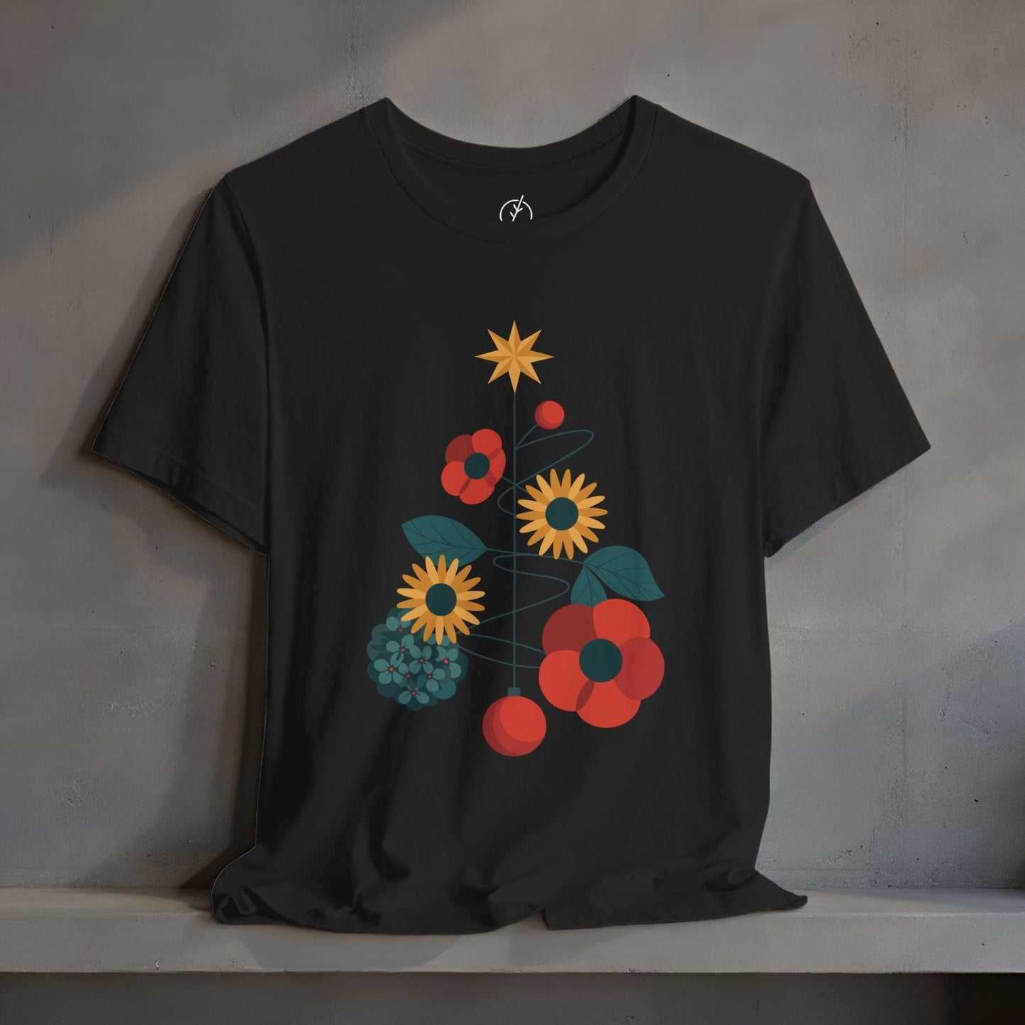 Floral Stem Tree T-Shirt