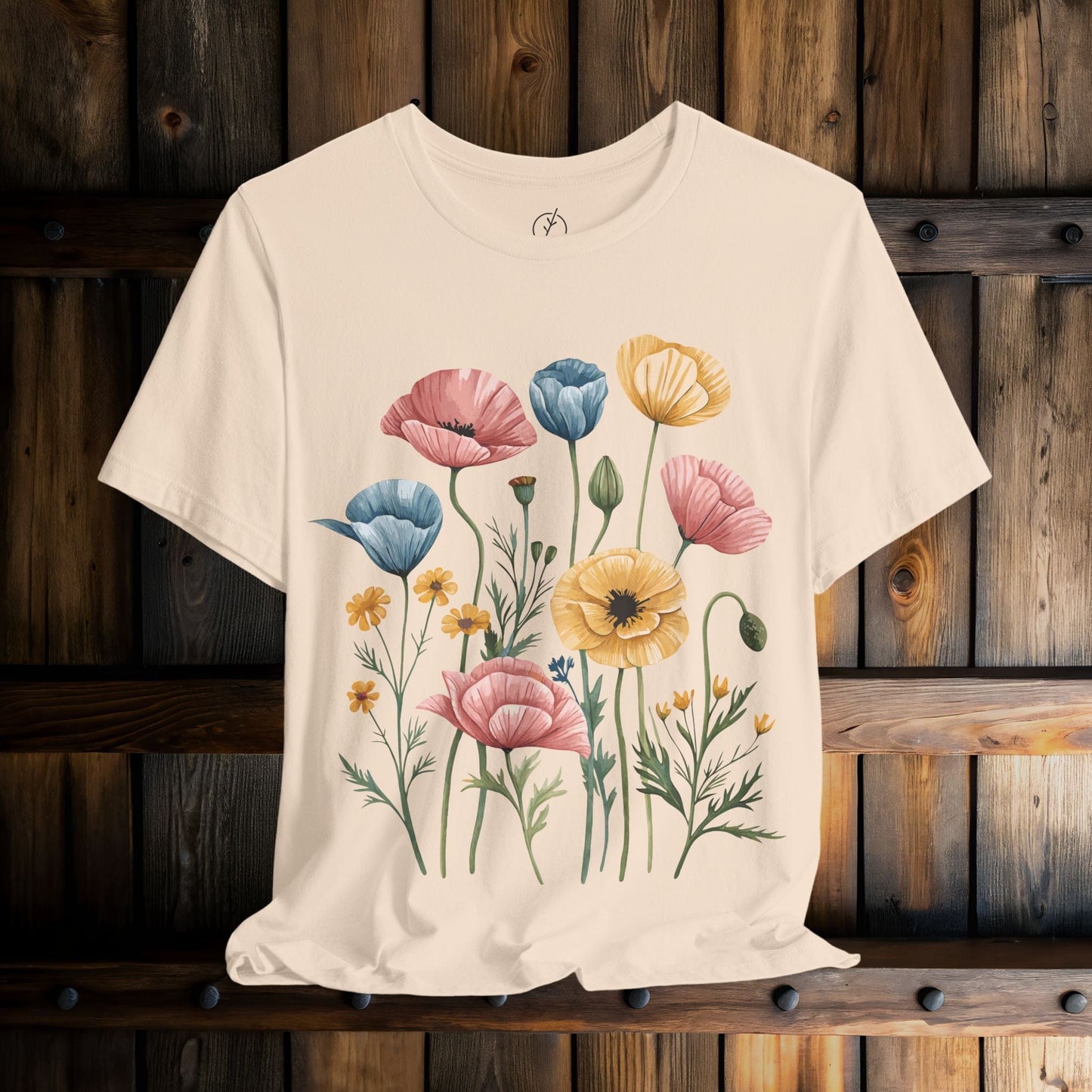 Sunny Poppy Garden T-Shirt