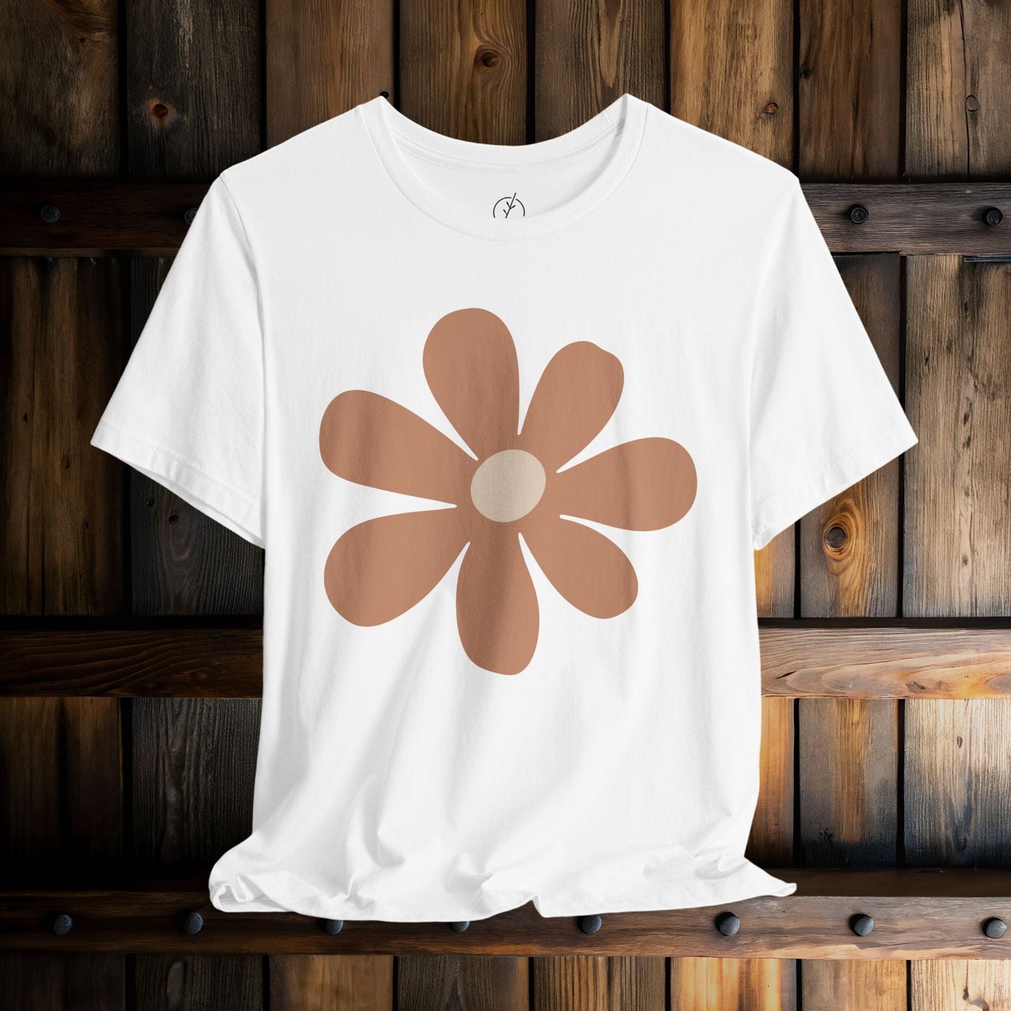 Retro Terracotta Daisy T-Shirt