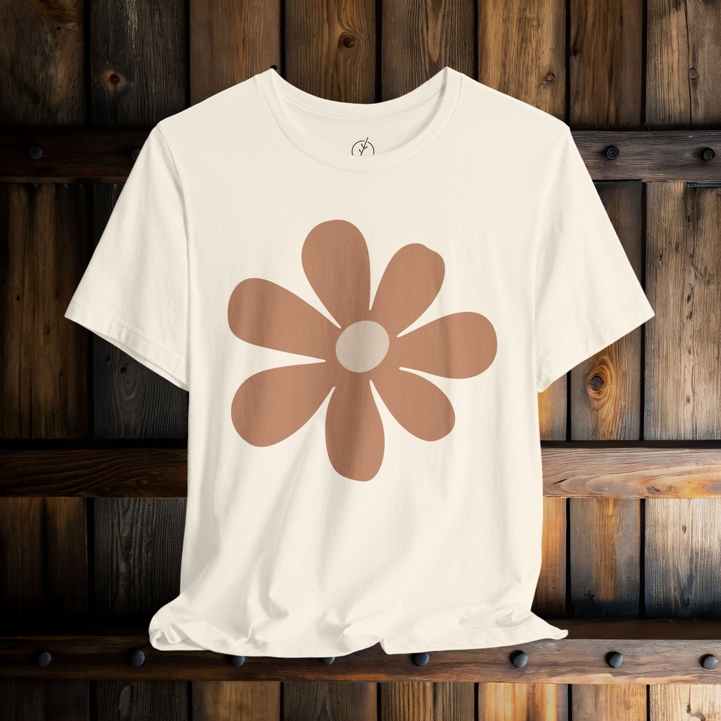 Retro Terracotta Daisy T-Shirt