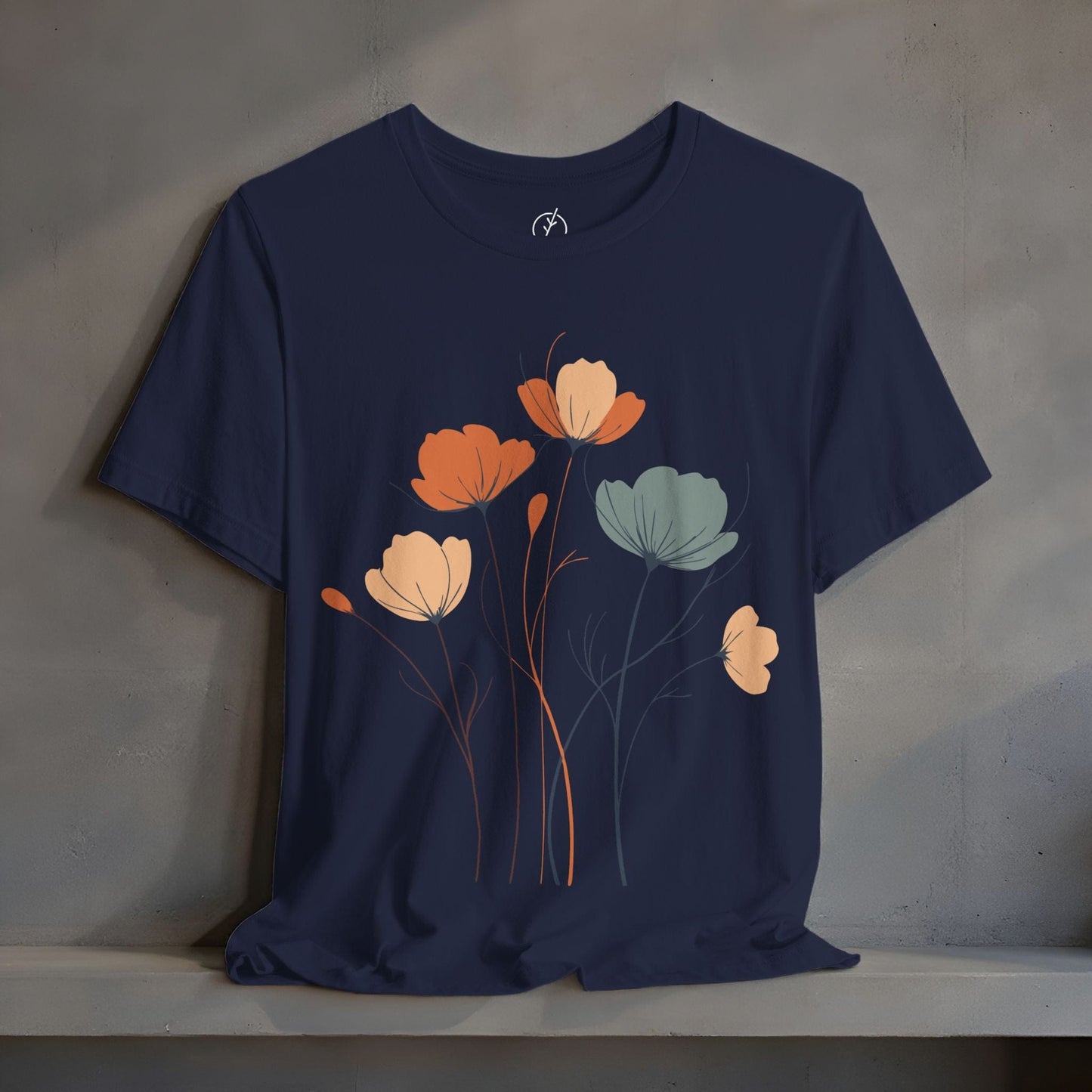 Airy Line Blossoms T-Shirt