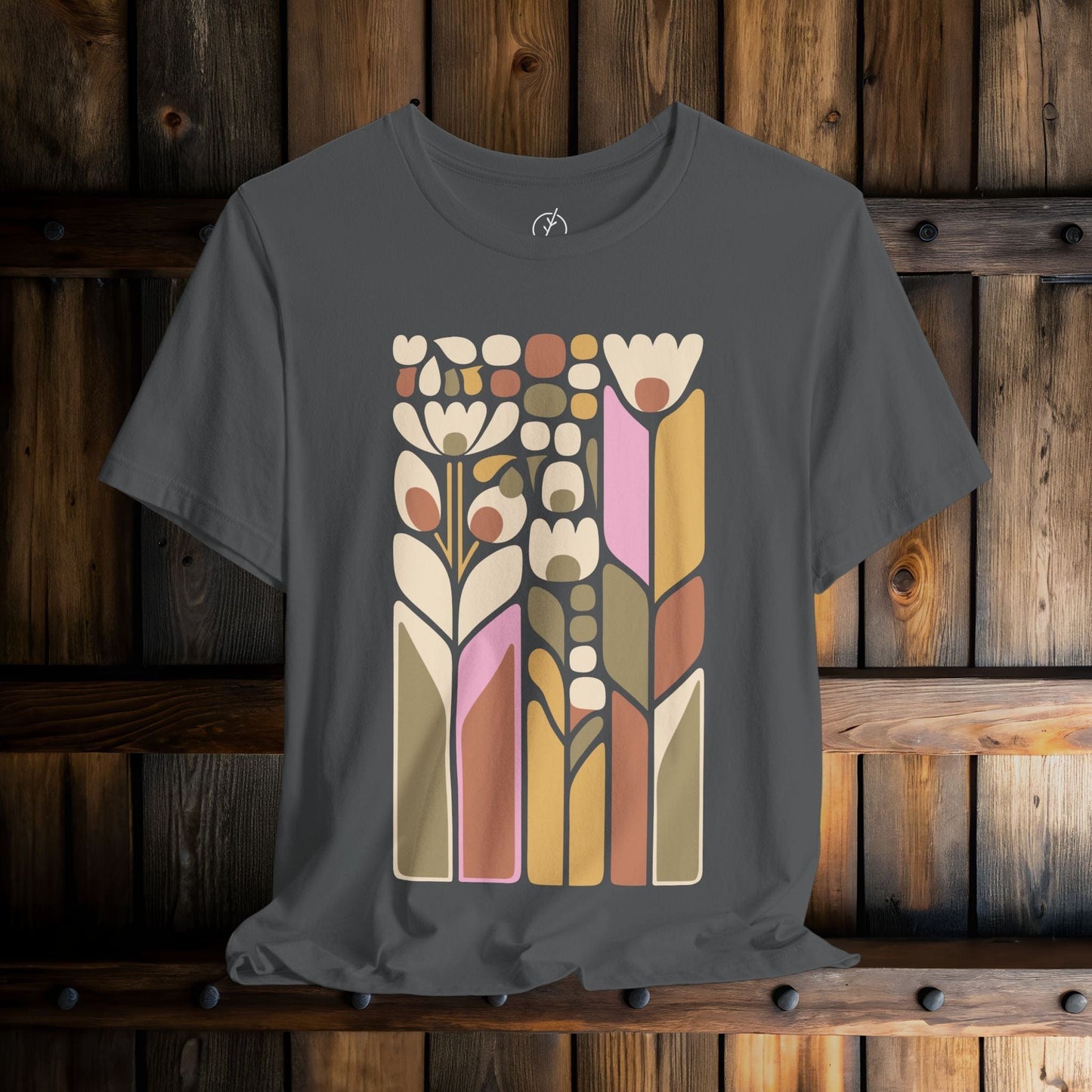Pastel Mod Garden T-Shirt