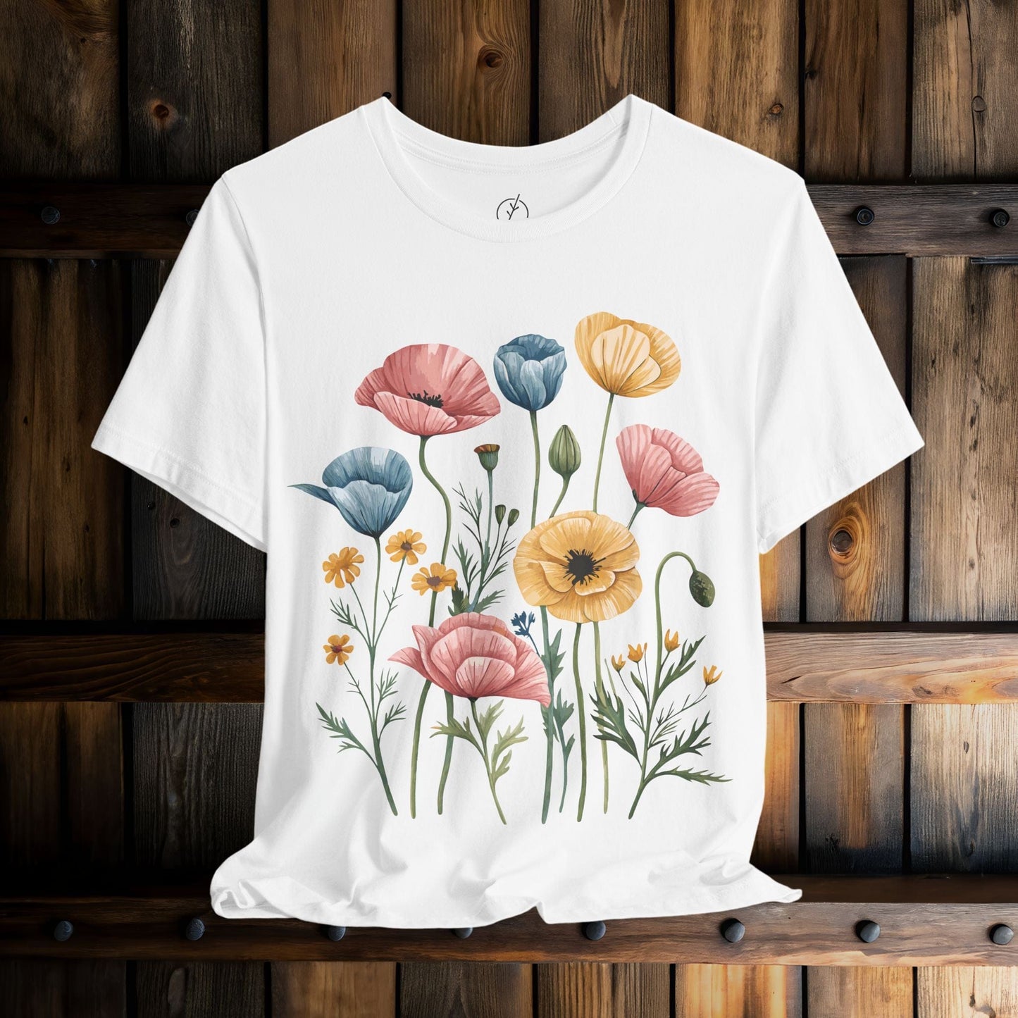 Sunny Poppy Garden T-Shirt
