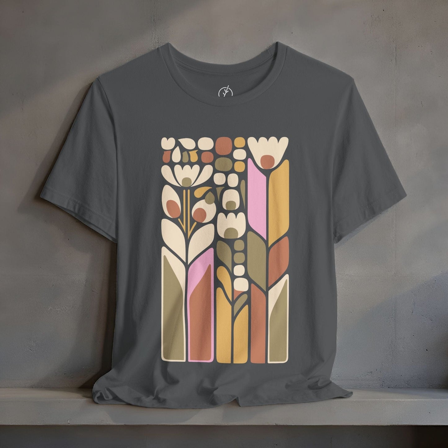 Pastel Mod Garden T-Shirt