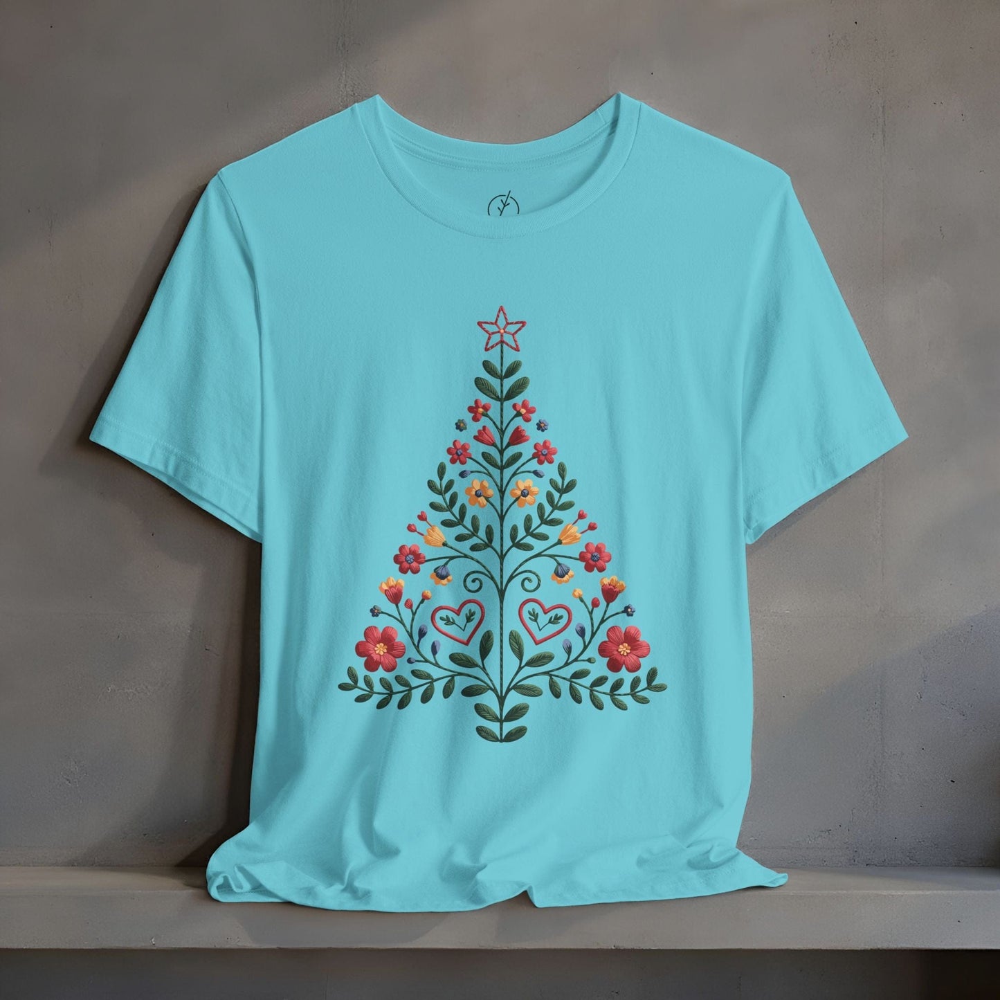 Folk Hearts Tree T-Shirt