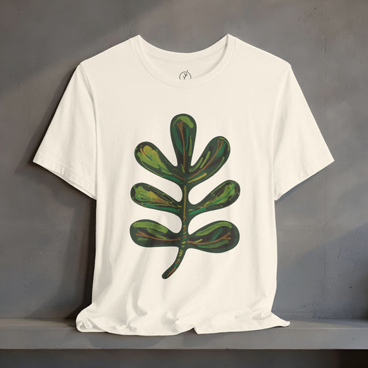 Verdant Totem Leaf T-Shirt