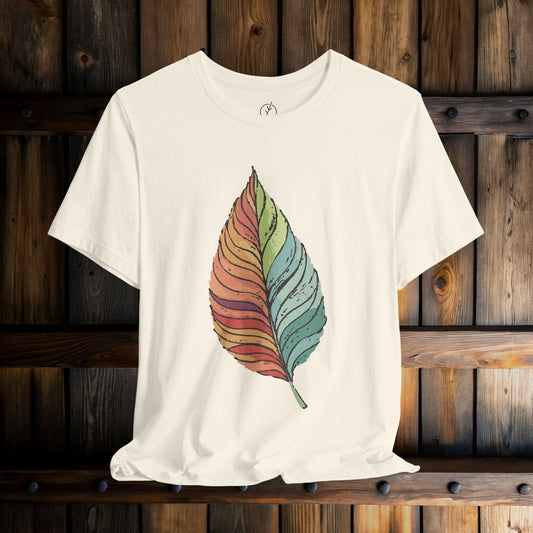 Colorwave Leaf T-Shirt