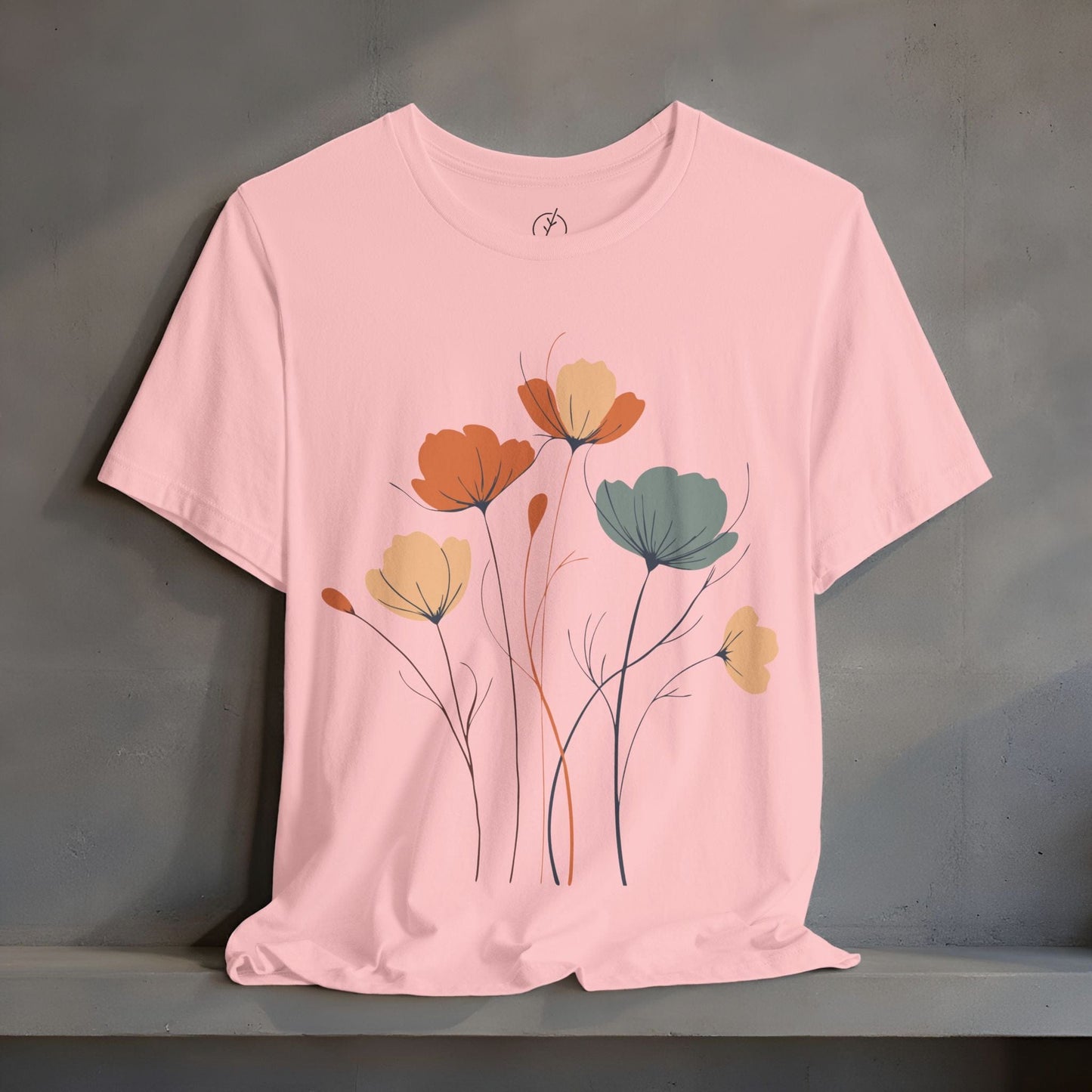 Airy Line Blossoms T-Shirt