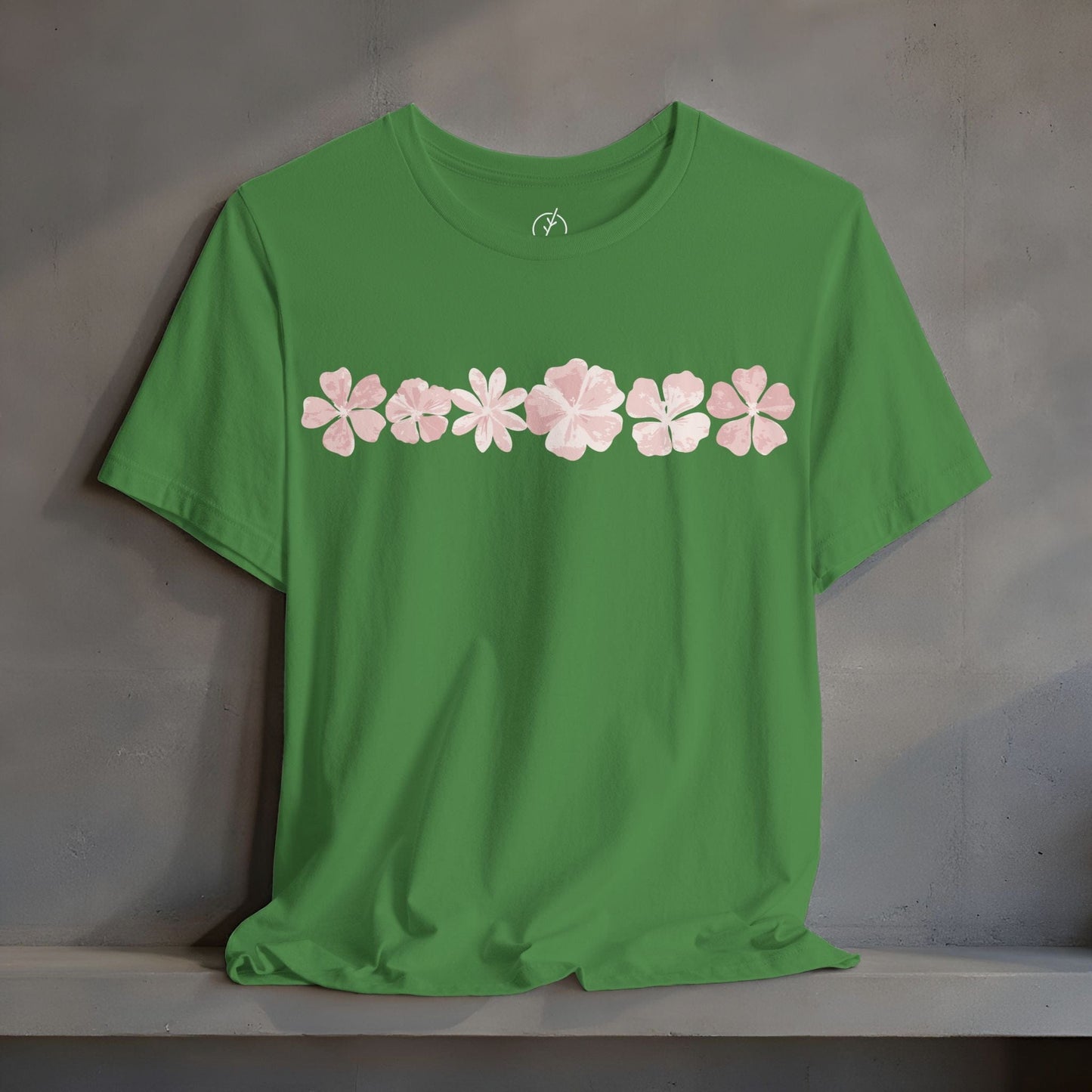 Blush Blossom Border T-Shirt