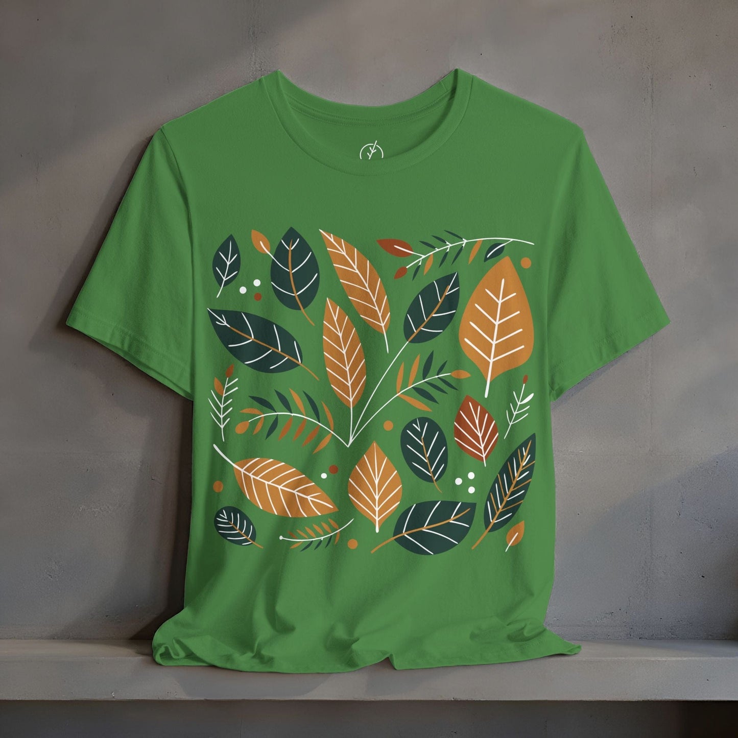 Autumn Leaf Pattern T-Shirt