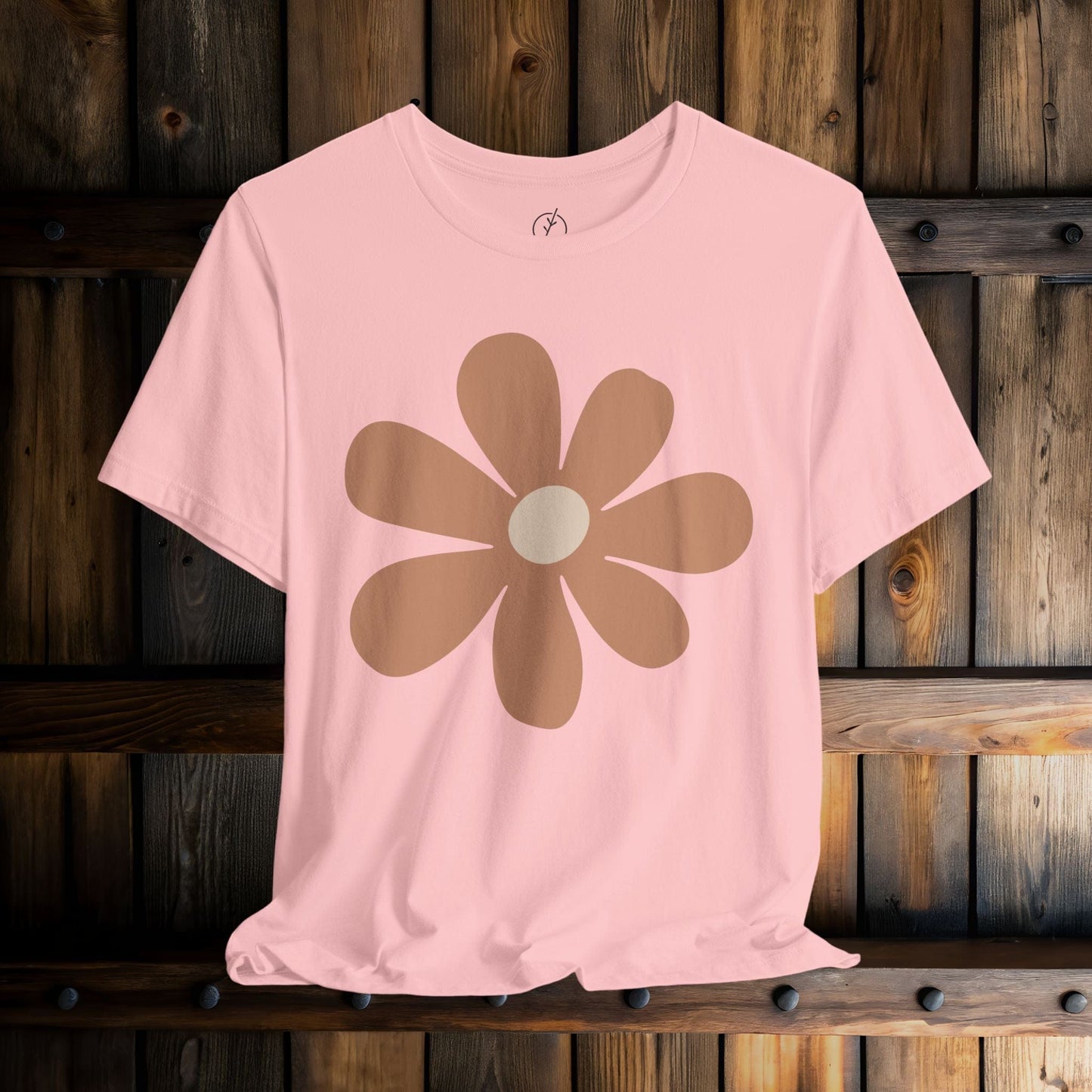 Retro Terracotta Daisy T-Shirt