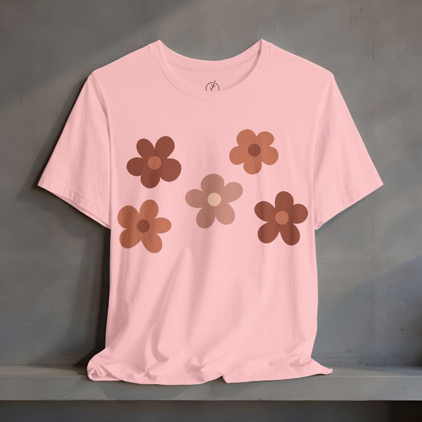 Terracotta Daisy Dots T-Shirt