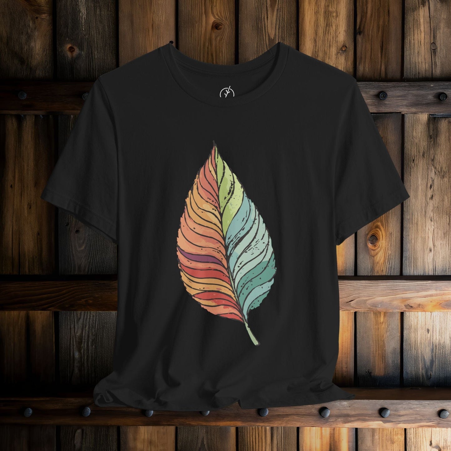 Colorwave Leaf T-Shirt