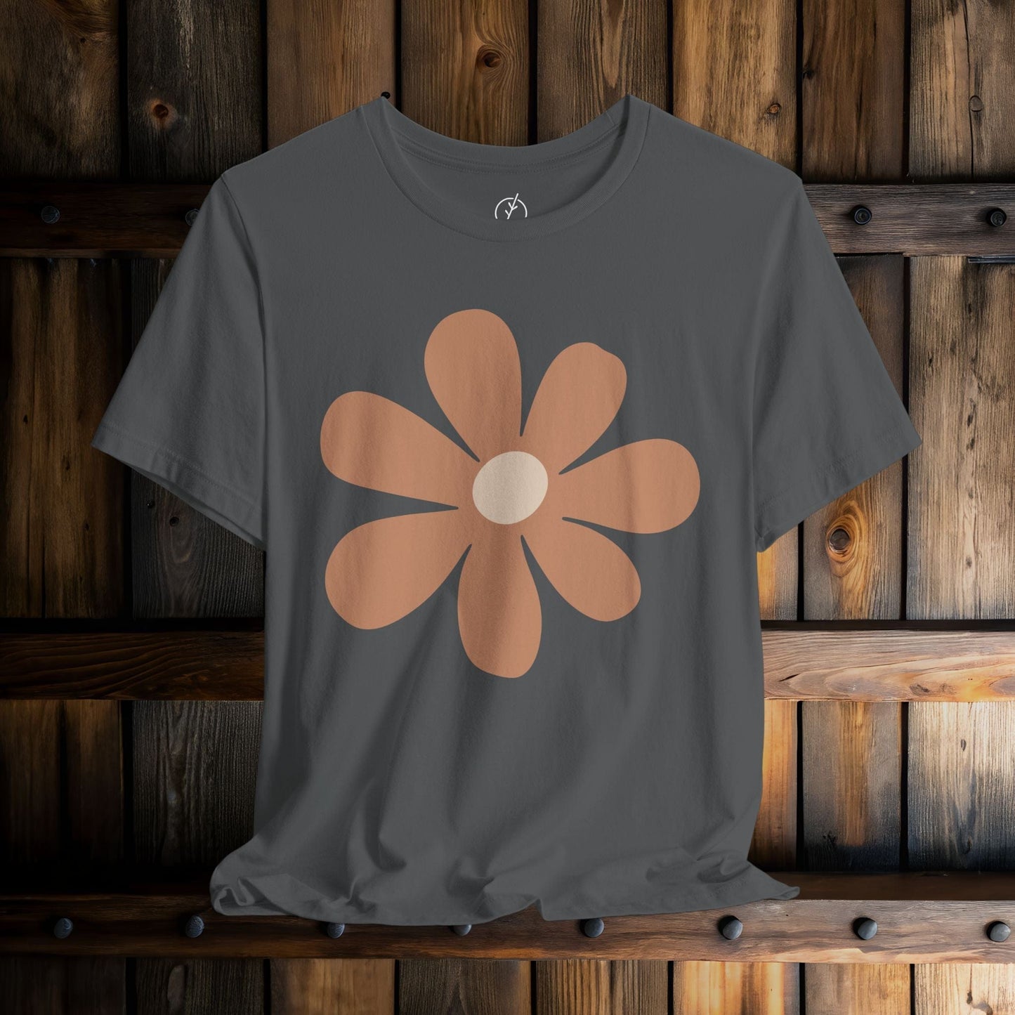 Retro Terracotta Daisy T-Shirt