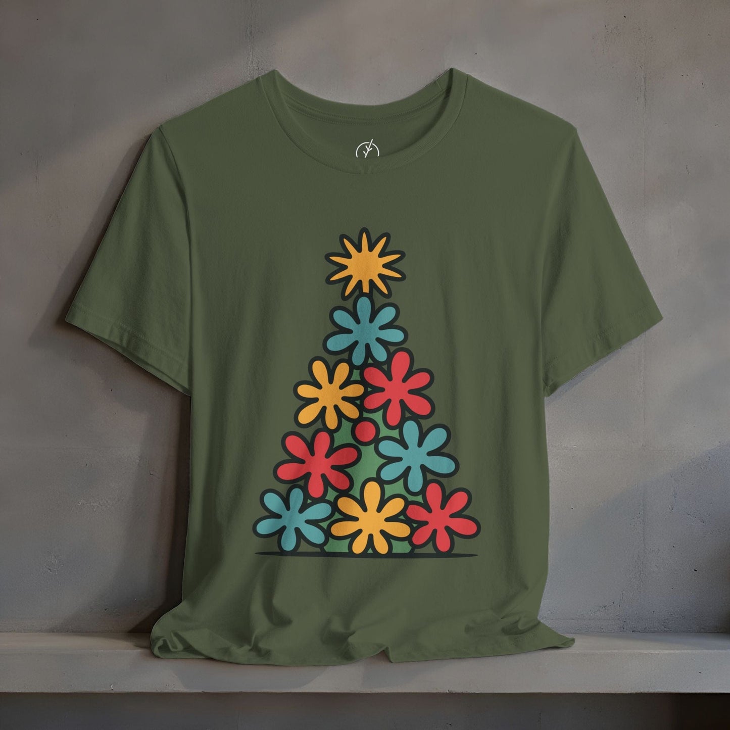 Pop Outline Tree T-Shirt