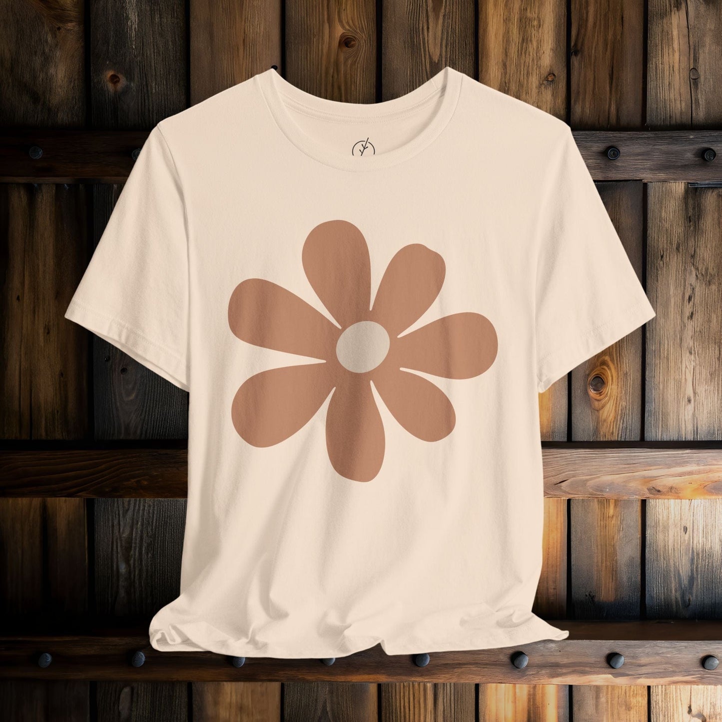 Retro Terracotta Daisy T-Shirt