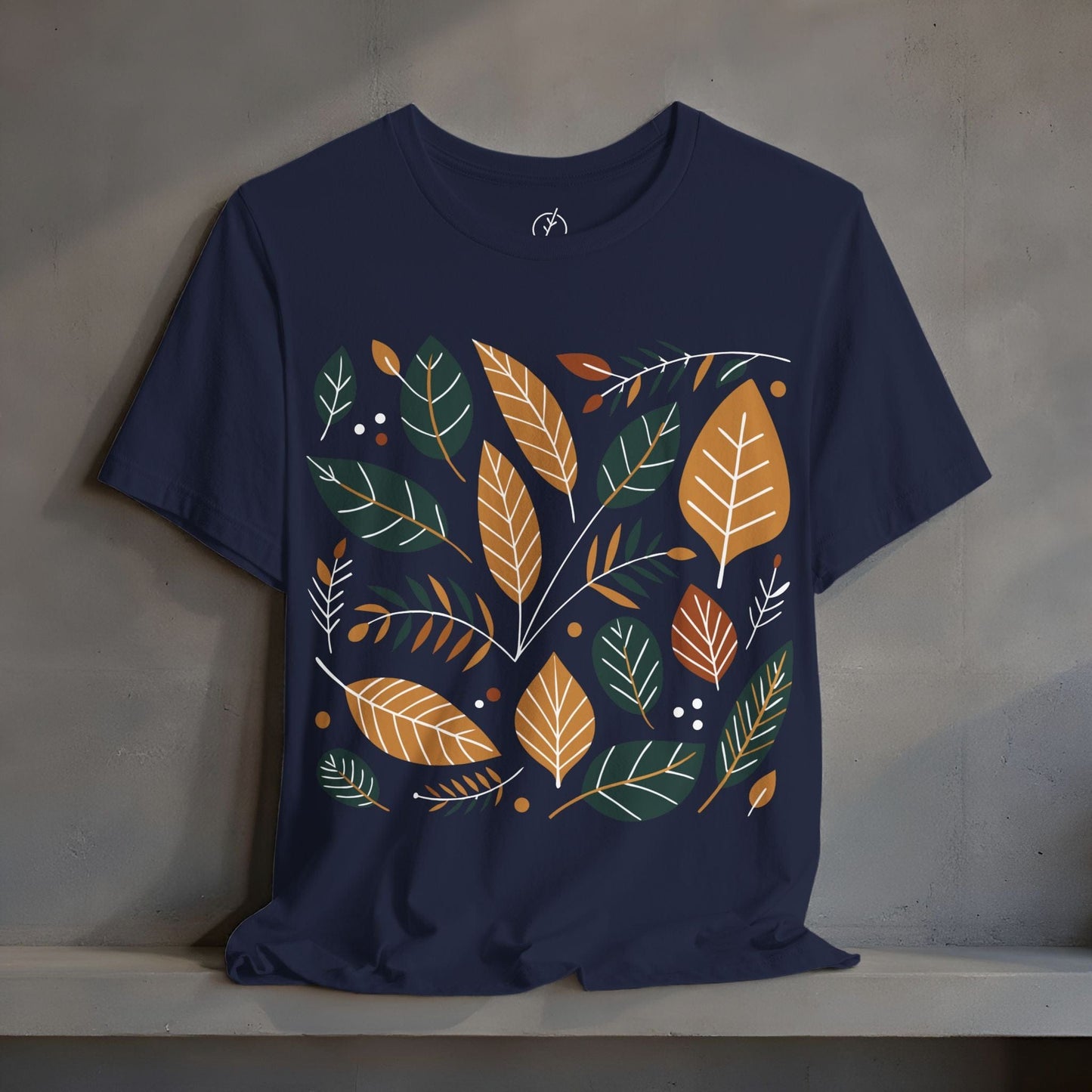 Autumn Leaf Pattern T-Shirt