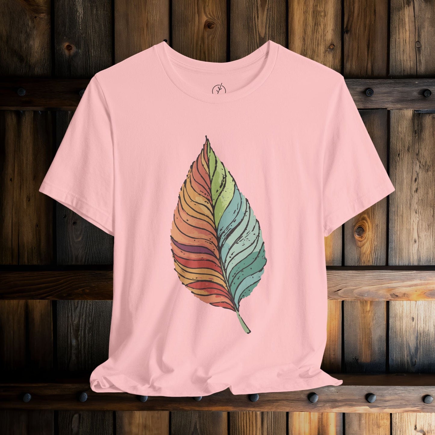 Colorwave Leaf T-Shirt