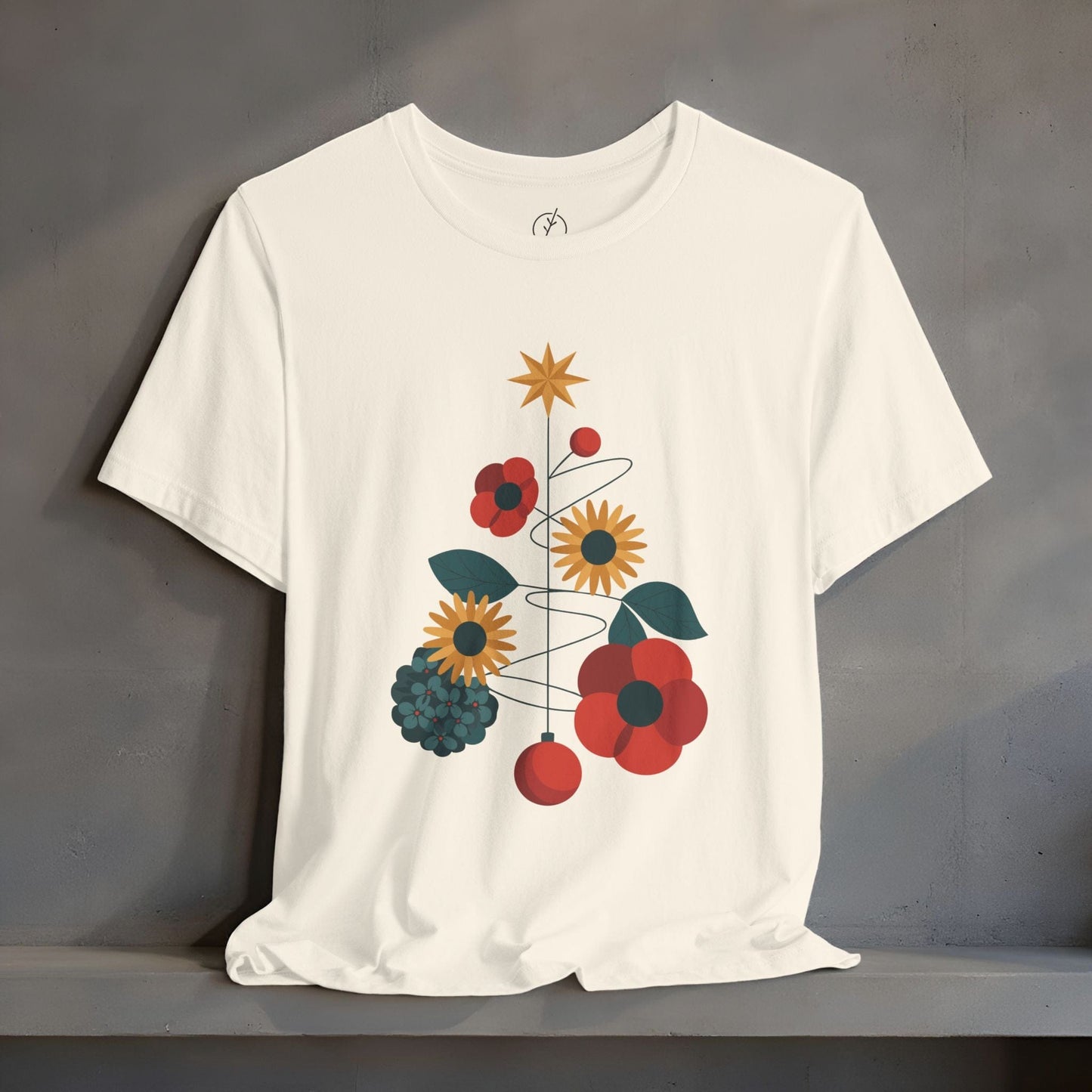 Floral Stem Tree T-Shirt