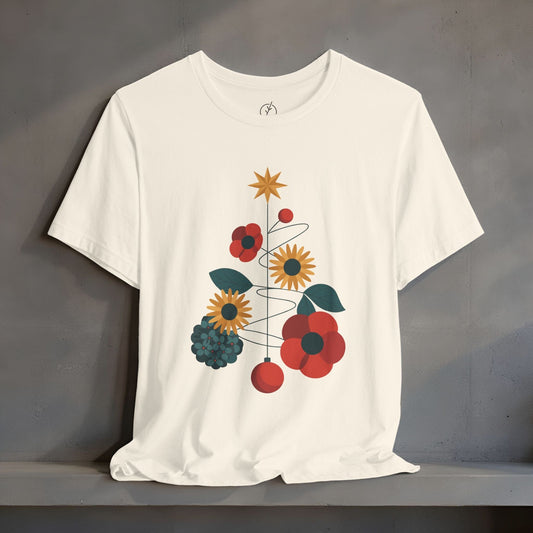Floral Stem Tree T-Shirt