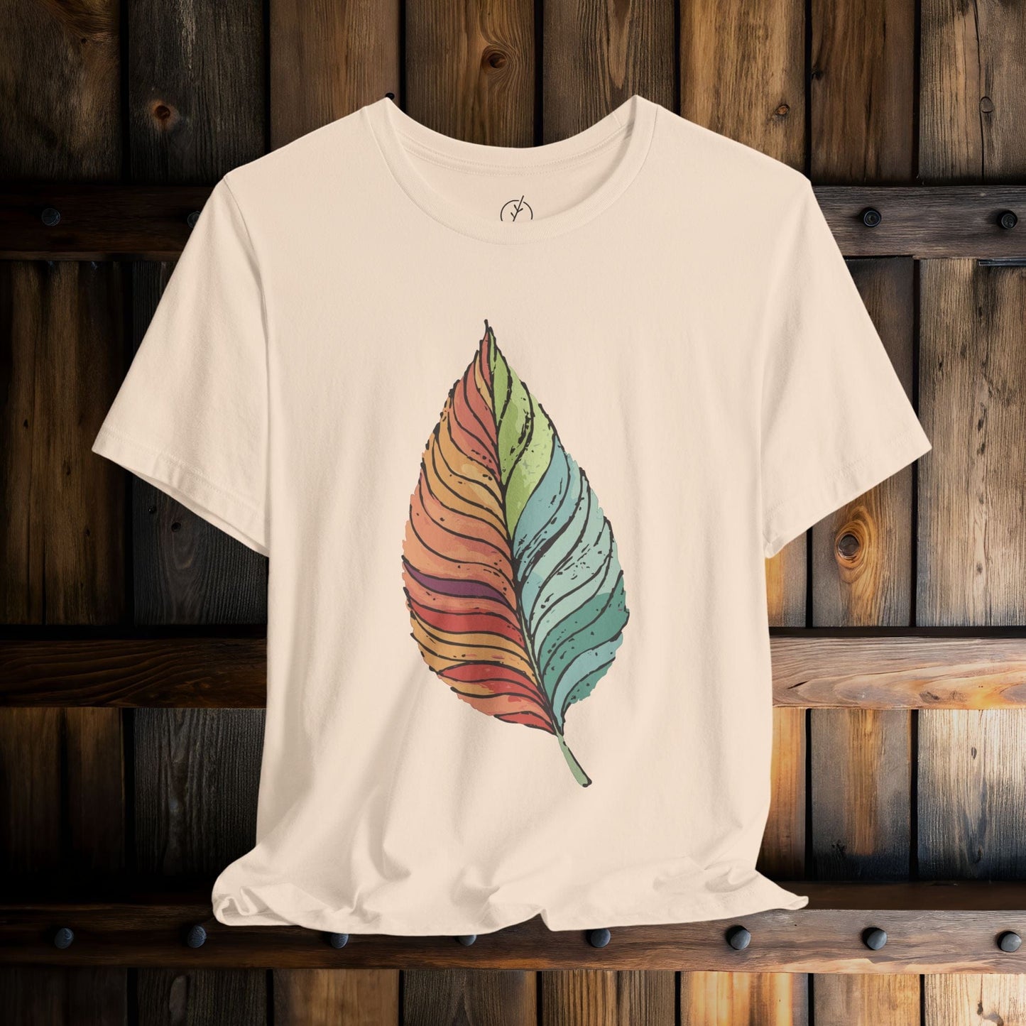 Colorwave Leaf T-Shirt
