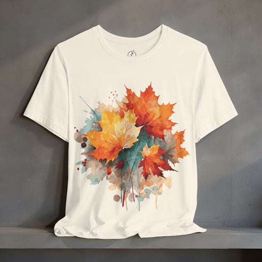 Autumn Maple Splash T-Shirt