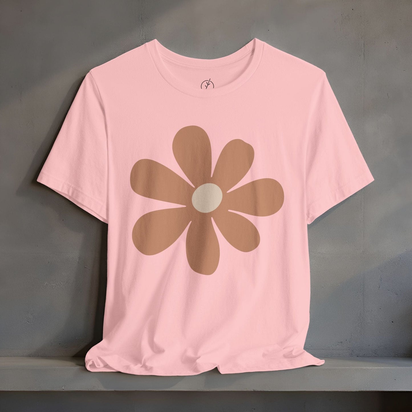 Retro Terracotta Daisy T-Shirt