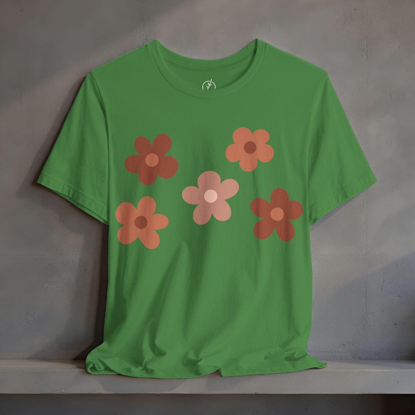 Terracotta Daisy Dots T-Shirt