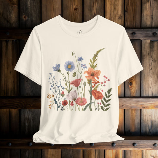 Wild Meadow Poppies T-Shirt