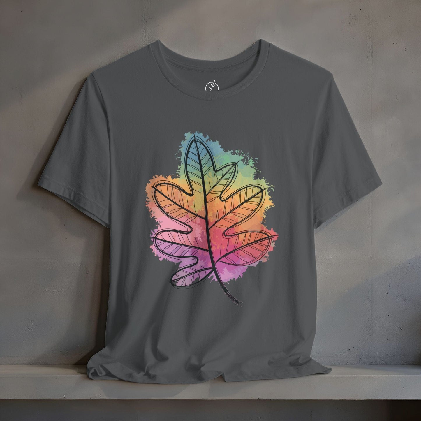 Rainbow Oak Leaf T-Shirt