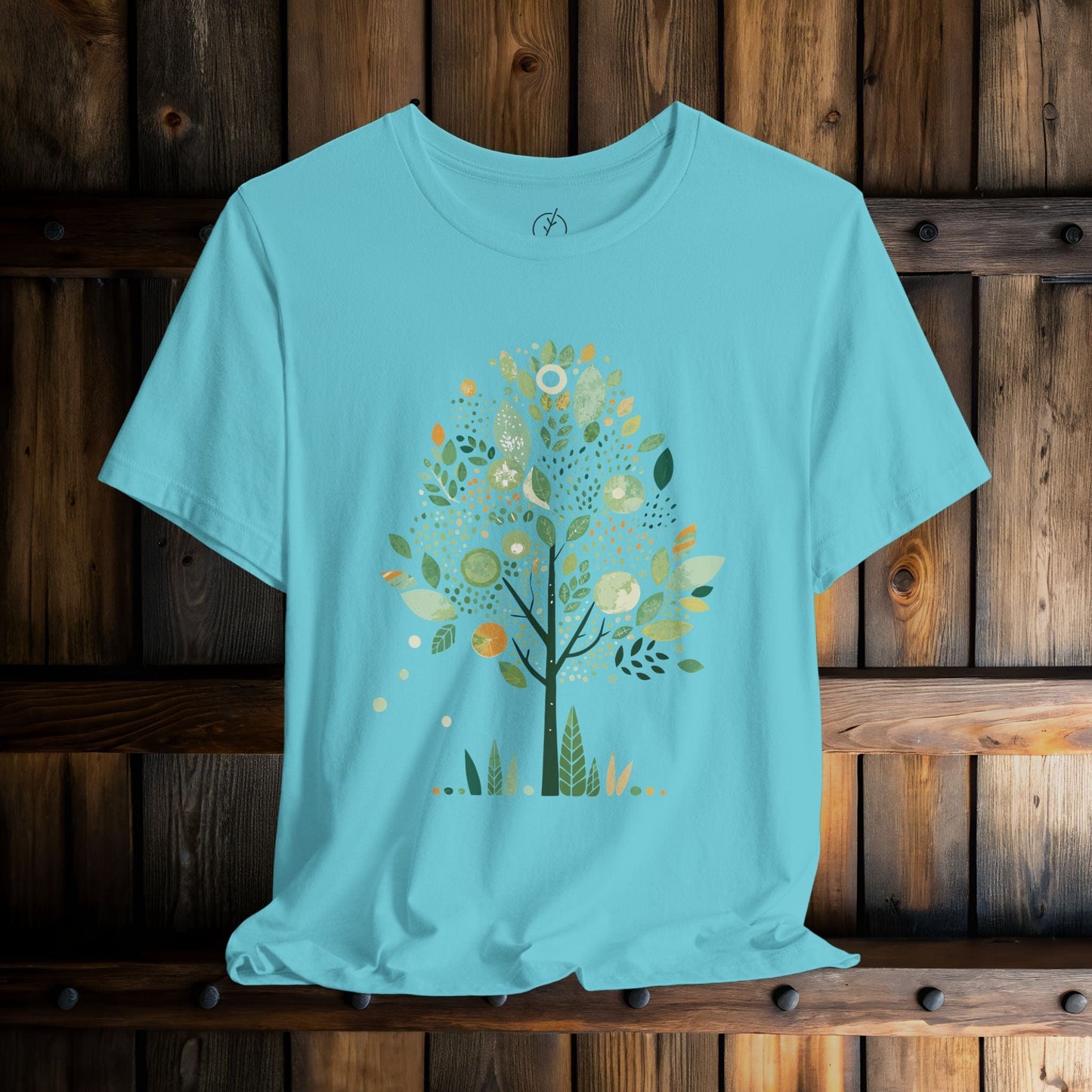 Mint Mosaic Tree T-Shirt