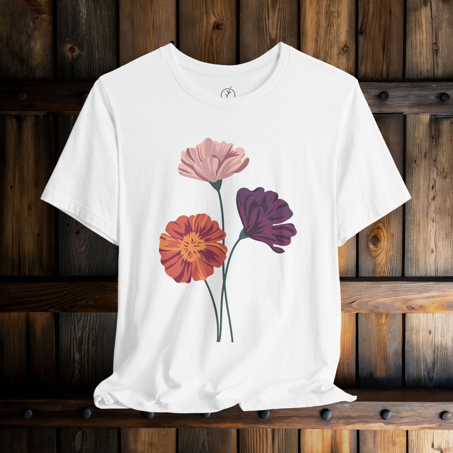 Vivid Trio Blooms T-Shirt