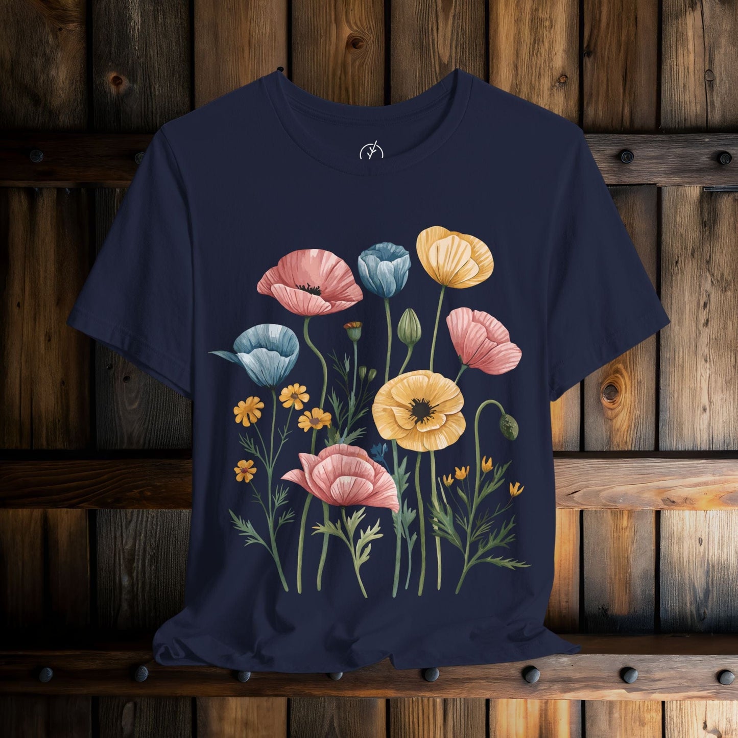 Sunny Poppy Garden T-Shirt