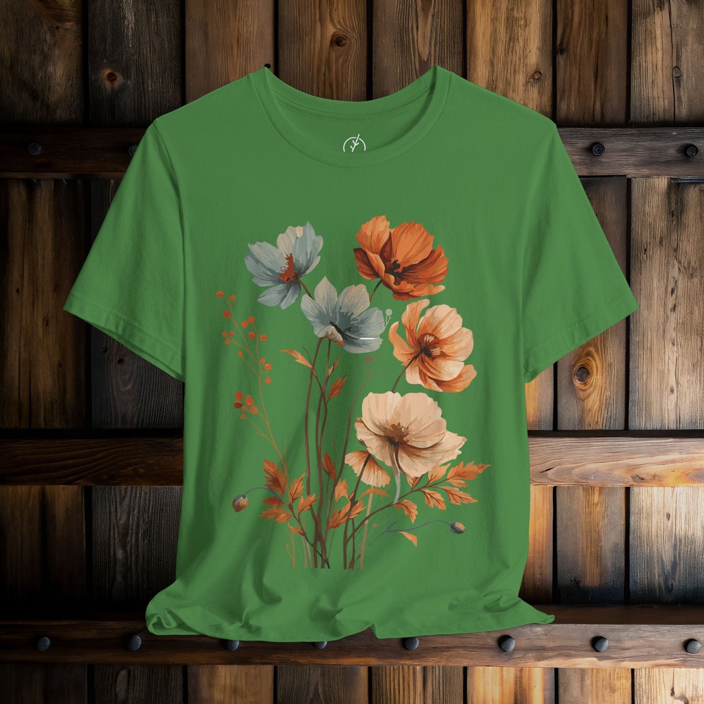 Terracotta Poppy Spray T-Shirt