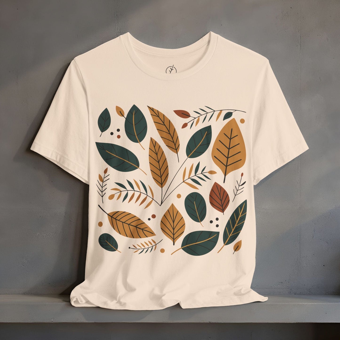 Autumn Leaf Pattern T-Shirt