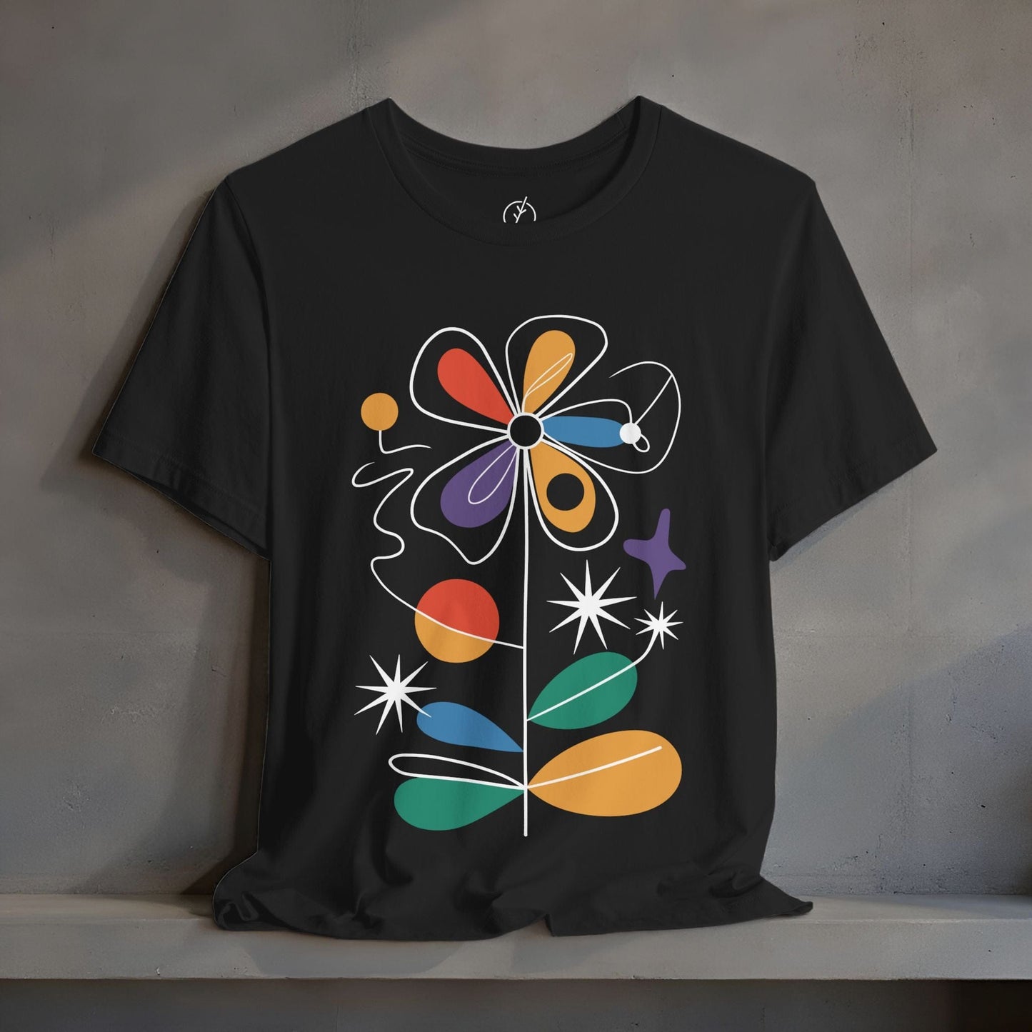 Retro Atomic Bloom T-Shirt