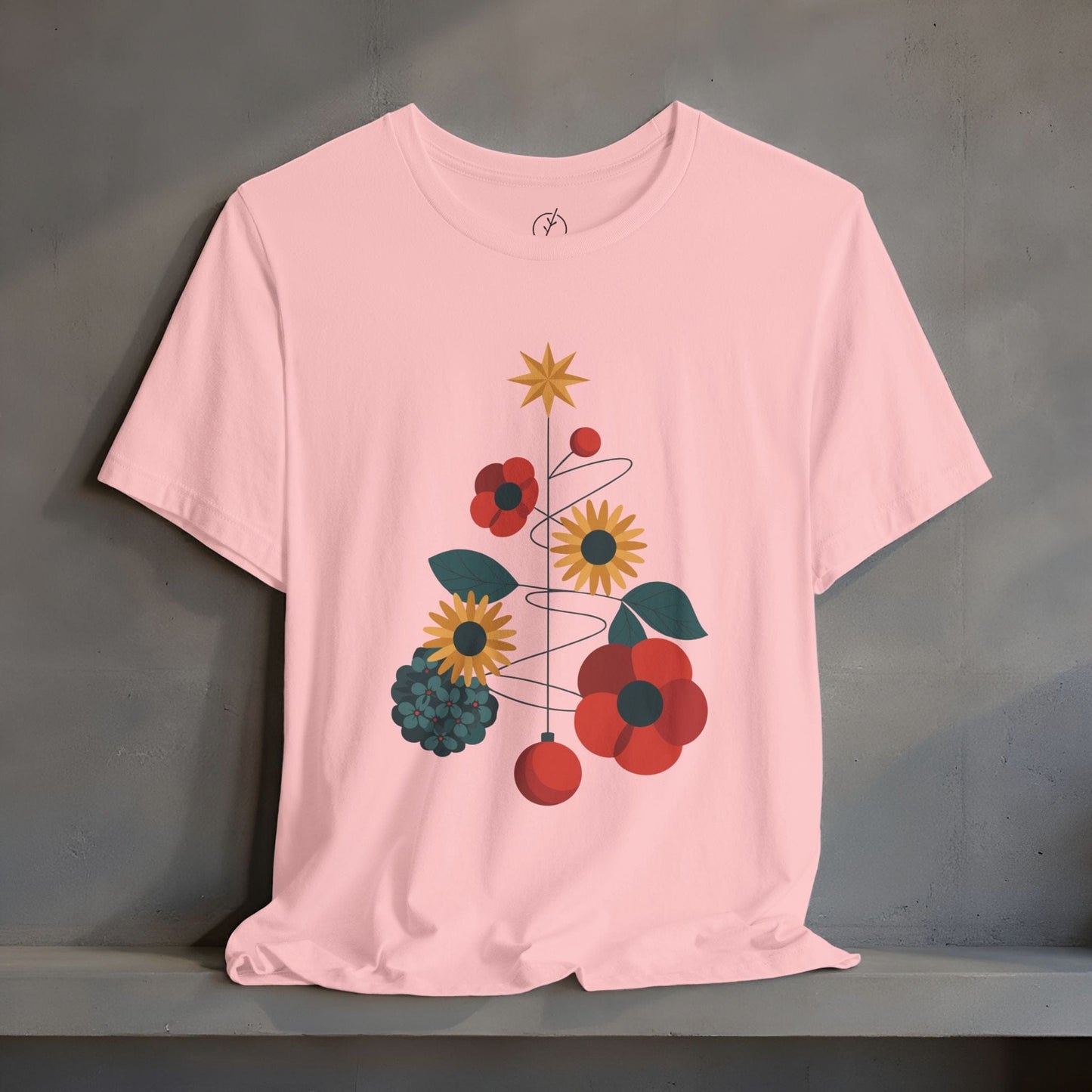 Floral Stem Tree T-Shirt