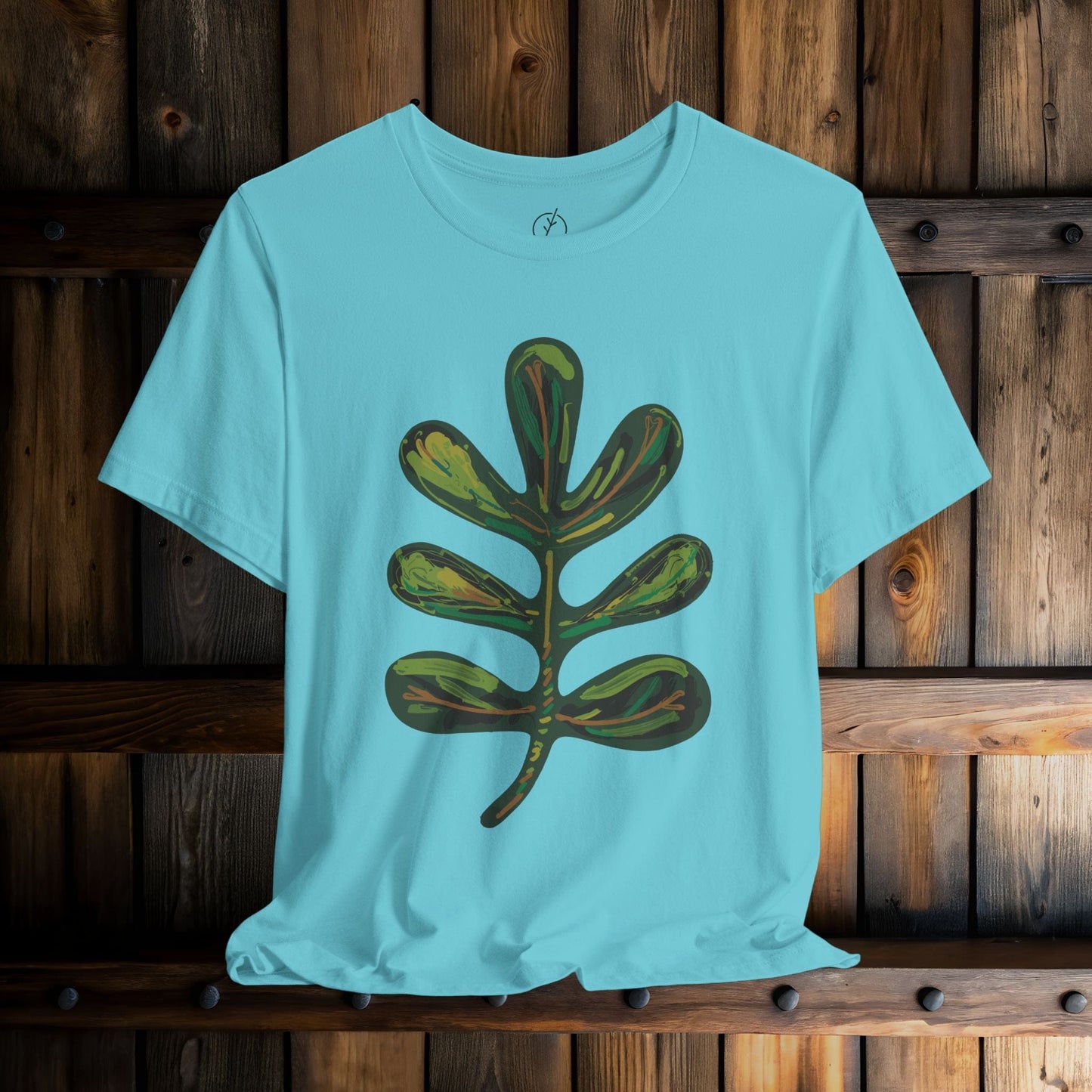Verdant Totem Leaf T-Shirt