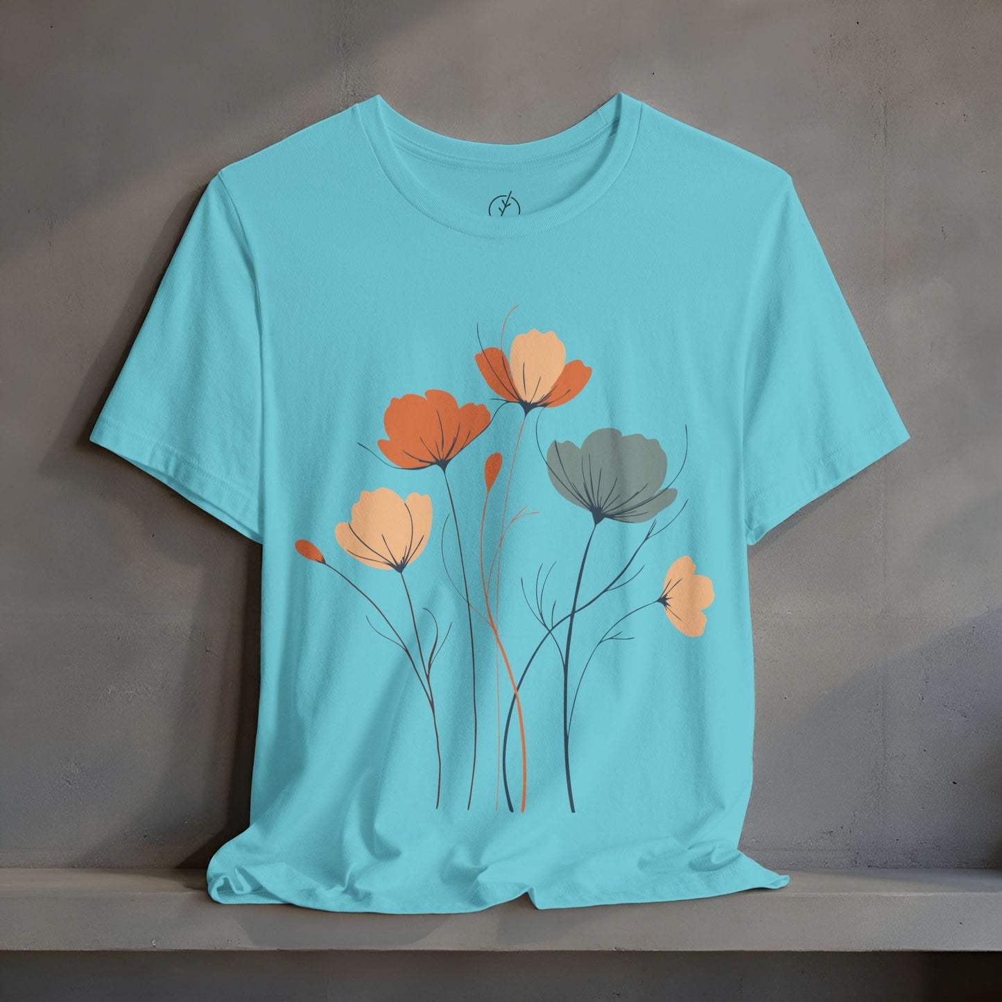 Airy Line Blossoms T-Shirt