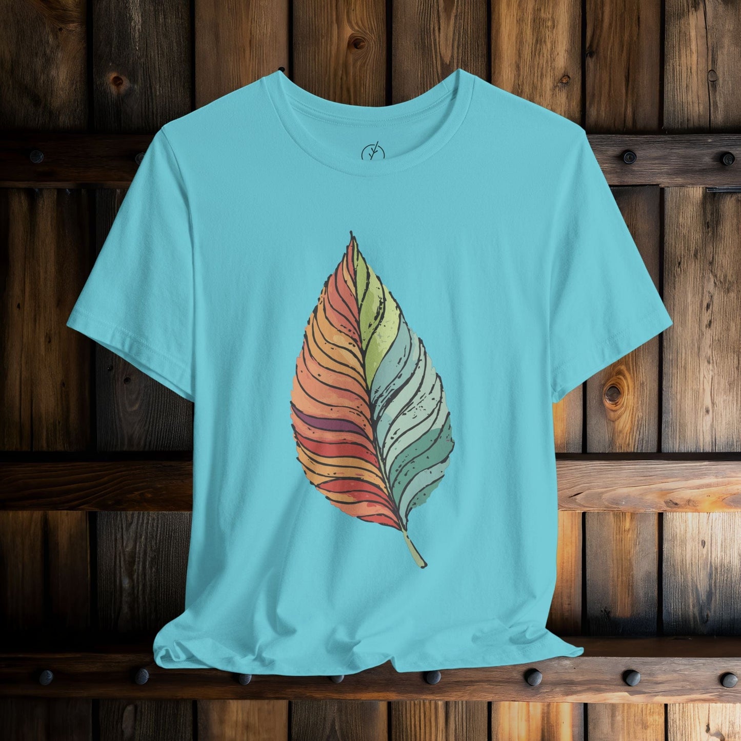Colorwave Leaf T-Shirt