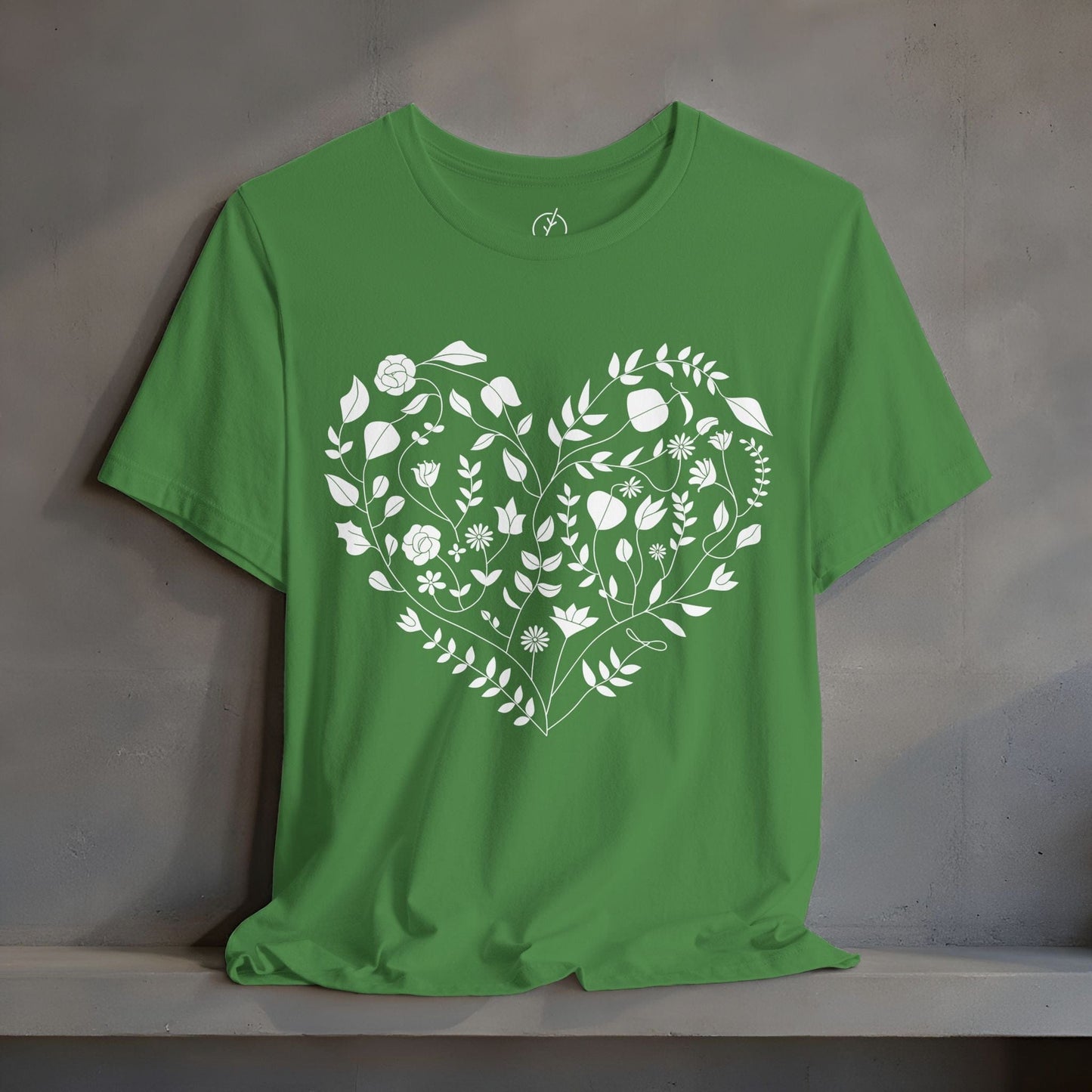 Inked Floral Heart T-Shirt