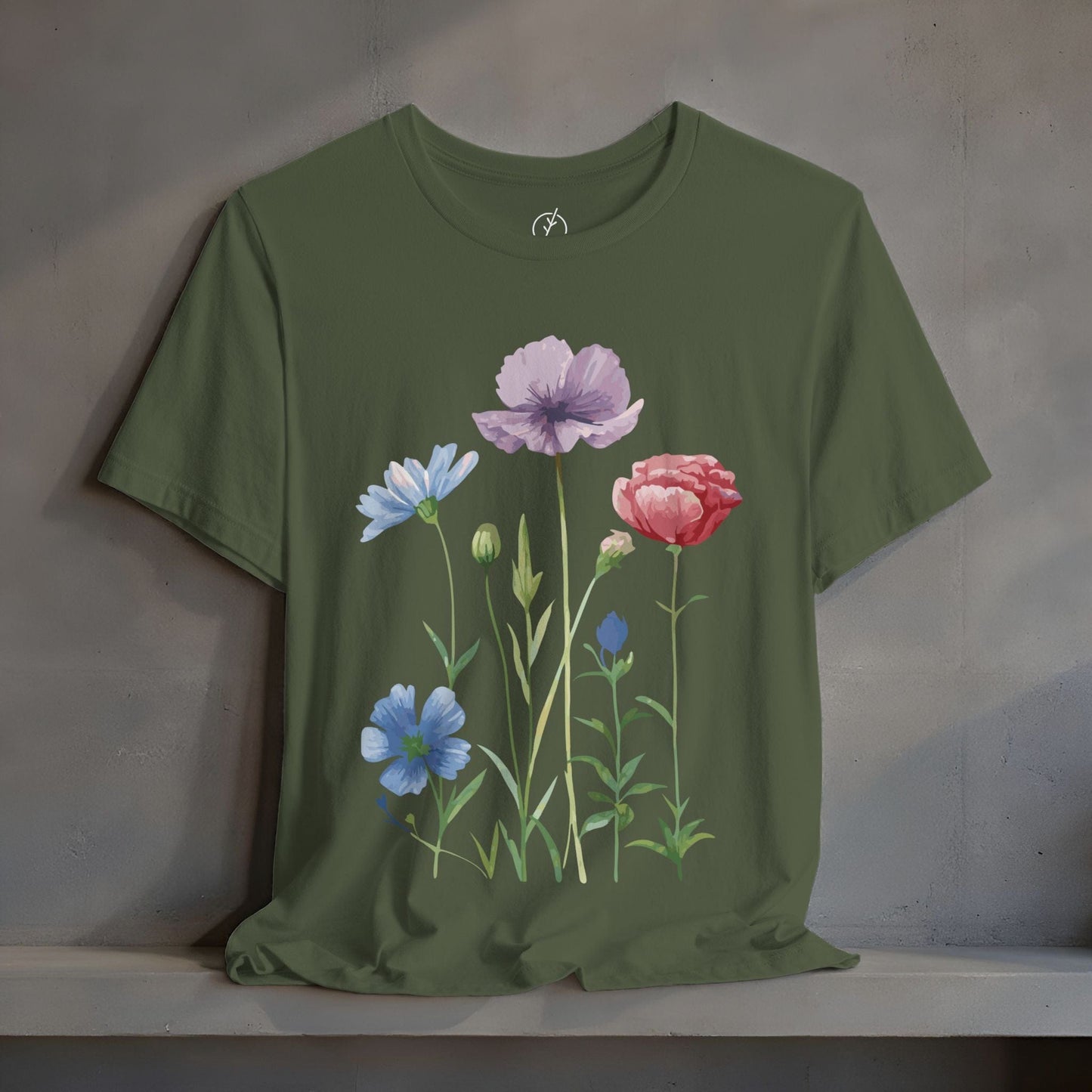 Pastel Field Blooms T-Shirt