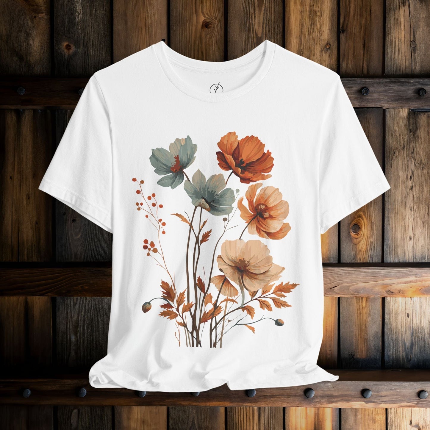 Terracotta Poppy Spray T-Shirt