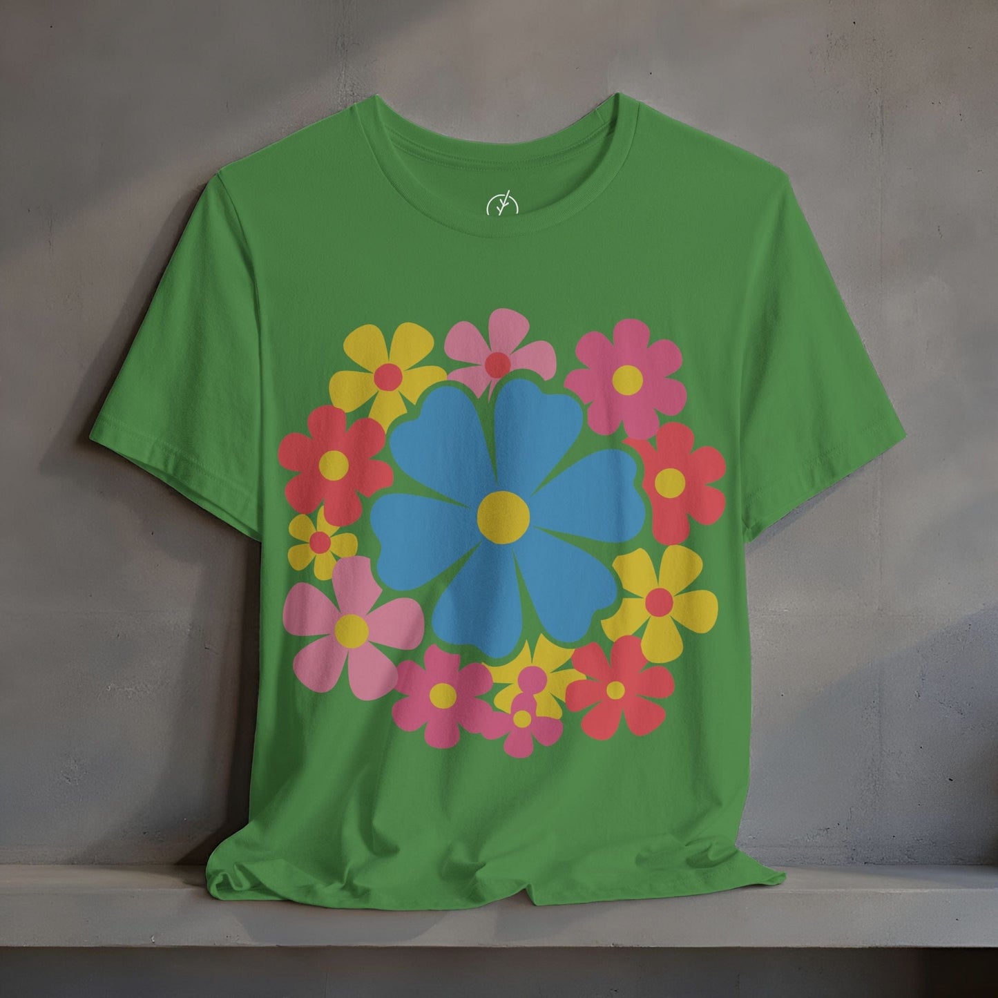 Flower Power Daisy Circle T-Shirt