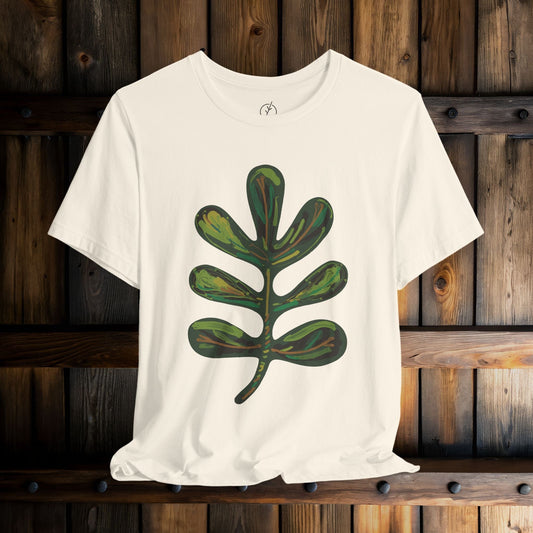 Verdant Totem Leaf T-Shirt
