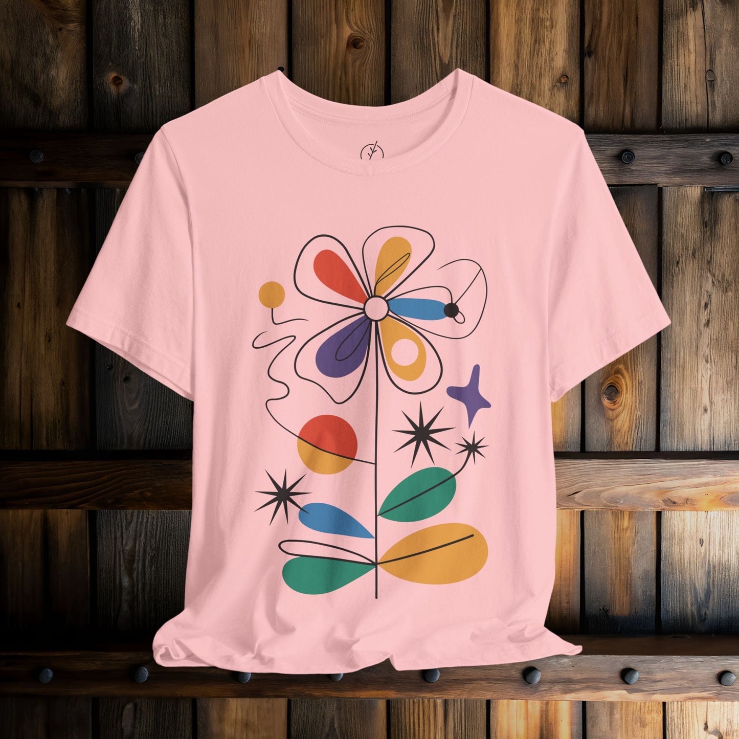 Retro Atomic Bloom T-Shirt