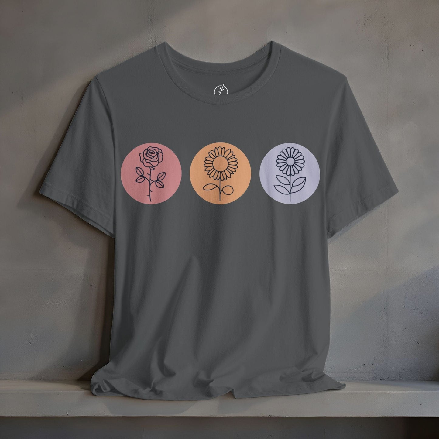 Floral Icon Trio T-Shirt