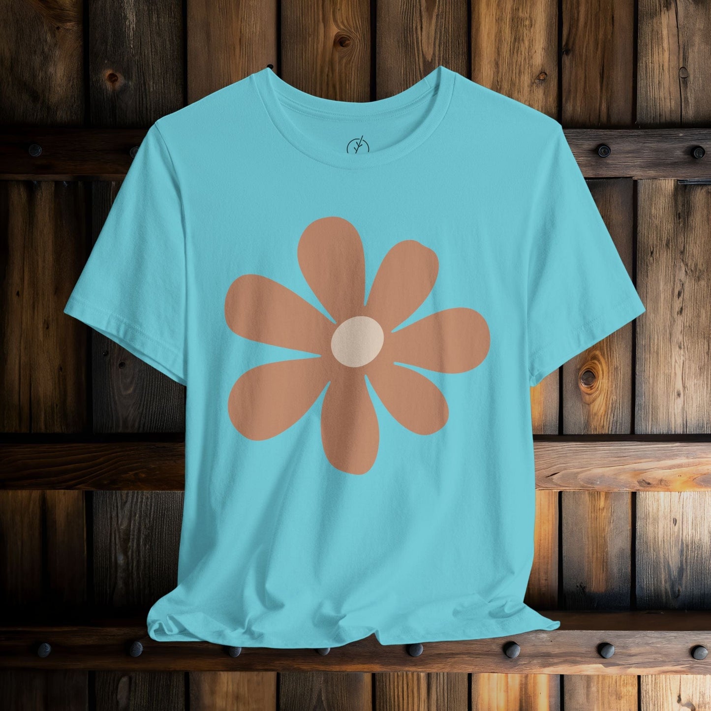 Retro Terracotta Daisy T-Shirt