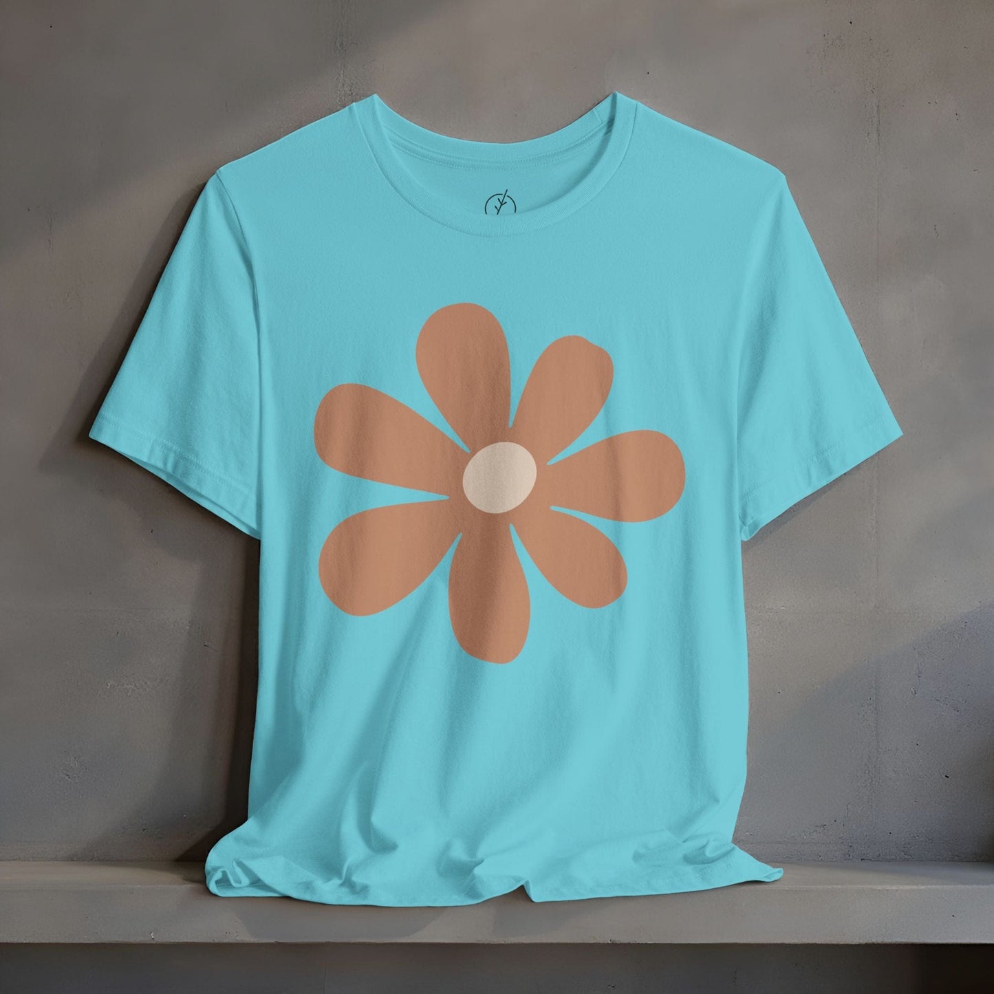 Retro Terracotta Daisy T-Shirt