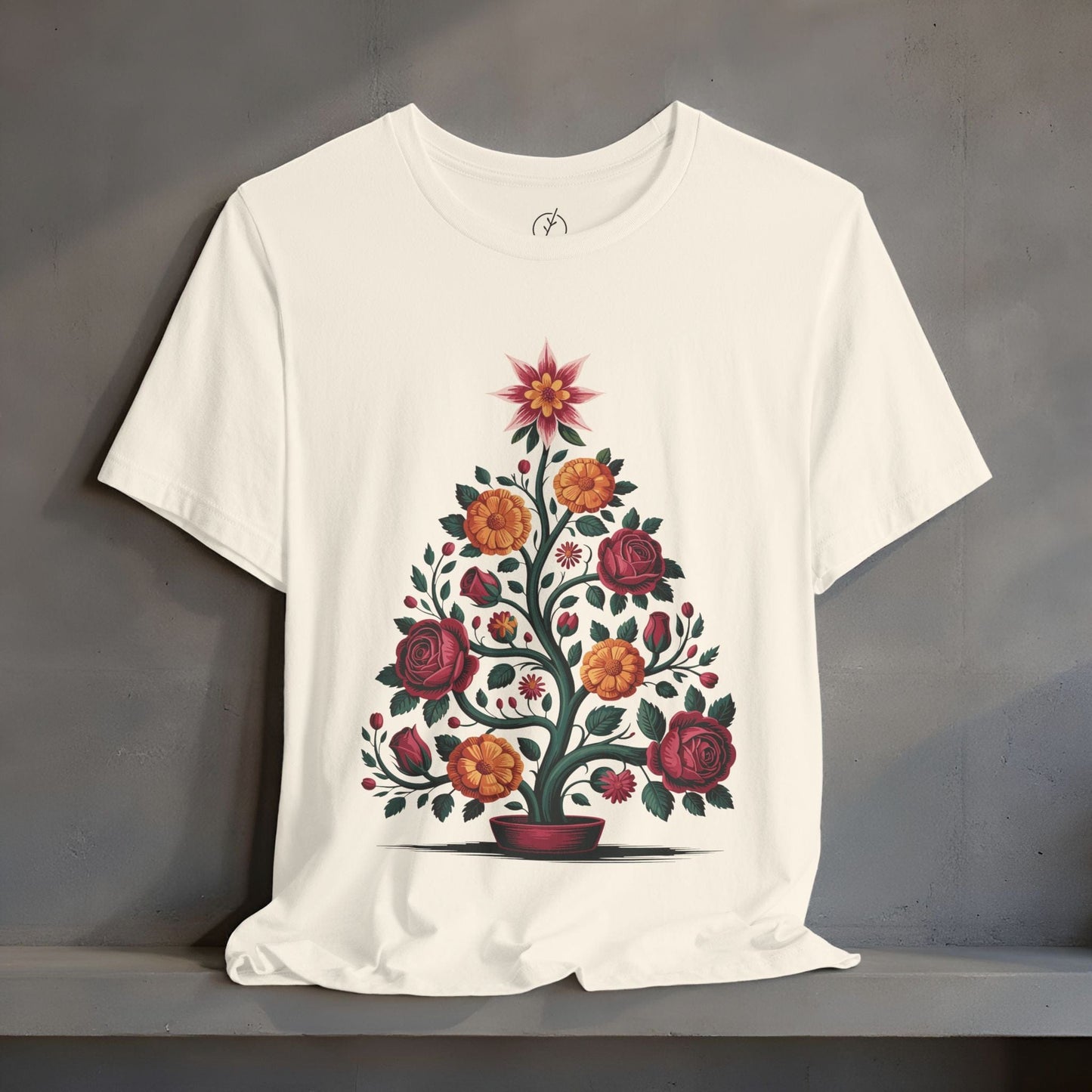 Marigold Rose Tree T-Shirt